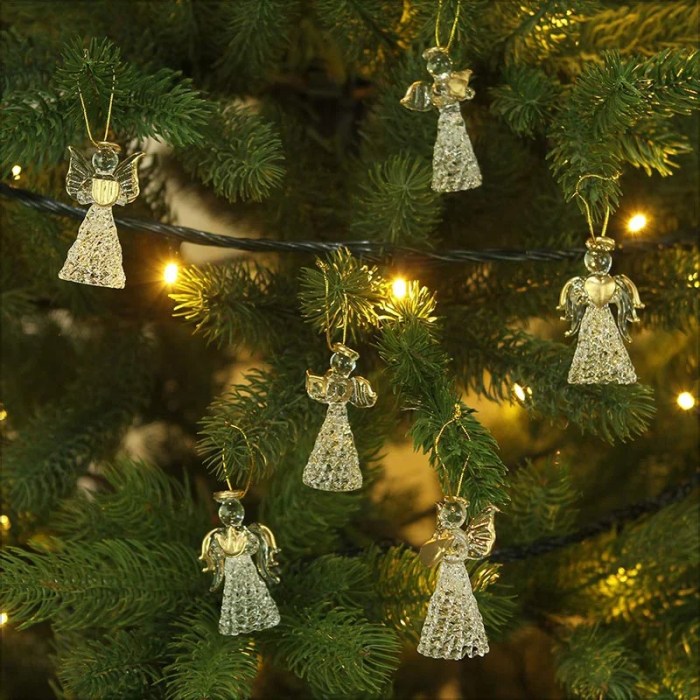 Angel christmas tree ornament