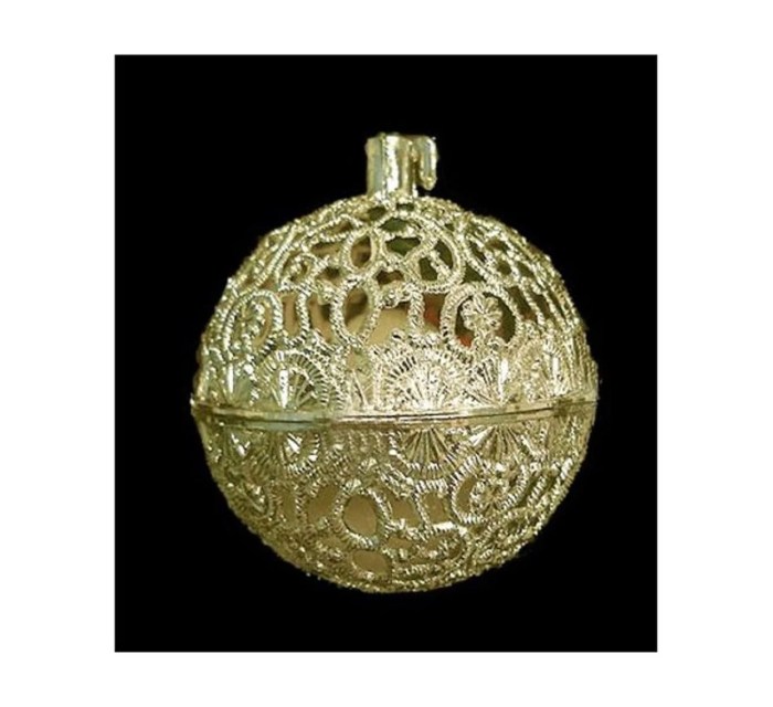 Chirping bird christmas ornament