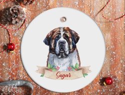 Saint Bernard Christmas Ornament A Market Analysis