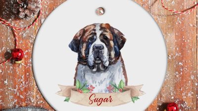 Saint Bernard Christmas Ornament A Market Analysis